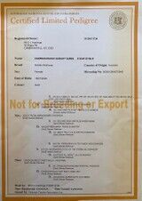Image of Limited Registration Certificate ANKC