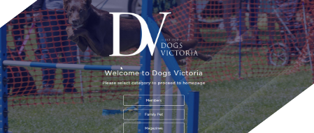 Picture of Dogs Victoria Home Page